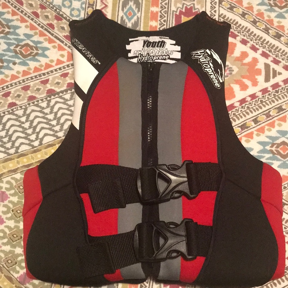 Youth hydroprene life jacket 50-90lbs